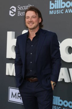LOS ANGELES - 15 Mayıs 2022 MGM Garden Arena 'daki 2022 Billboard Müzik Ödülleri' nde Morgan Wallen