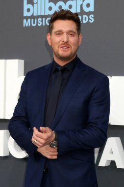 LOS ANGELES - 15 Mayıs 2022 Billboard Müzik Ödülleri 'nde Michael Buble 15 Mayıs 2022' de Las Vegas, NV