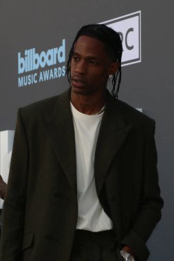 LOS ANGELES - 15 Mayıs 2022 Billboard Müzik Ödülleri 'nde Travis Scott 15 Mayıs 2022' de Las Vegas, NV