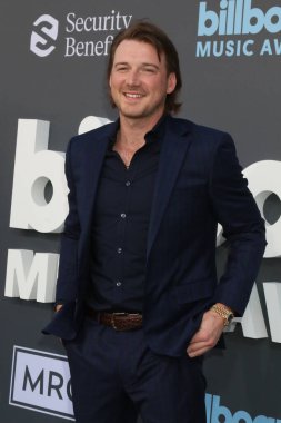 LOS ANGELES - 15 Mayıs 2022 MGM Garden Arena 'daki 2022 Billboard Müzik Ödülleri' nde Morgan Wallen