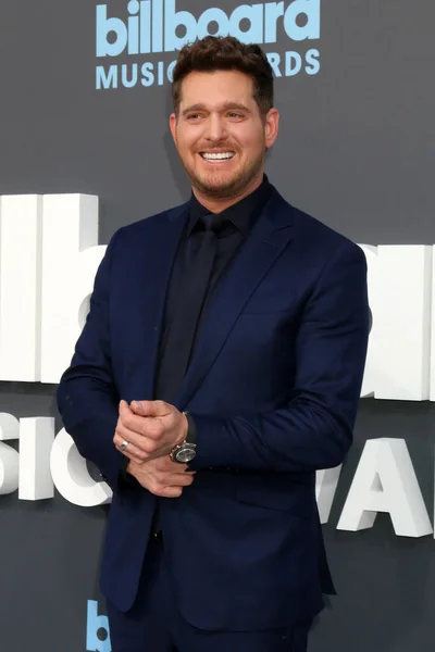 Los Angeles May Michael Buble 2022 Billboard Music Awards Mgm — стокове фото