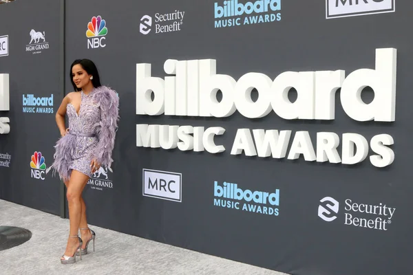 Лос Анджелес Мая Бекки Джи Церемонии 2022 Billboard Music Awards — стоковое фото