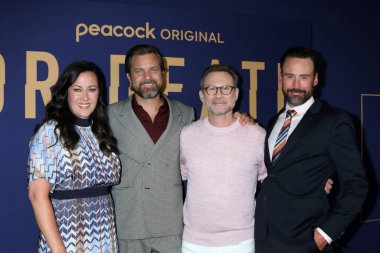 Maggie Kiley, Joshua Jackson, Christian Slater, Patrick Macmanus NBCU FYC Evinde 22 Mayıs 2022 'de Los Angeles, CA' da özel bir yerde Dr. Ölüm