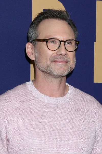 Los Angeles May Christian Slater Nbcu Fyc House Events Death — 스톡 사진