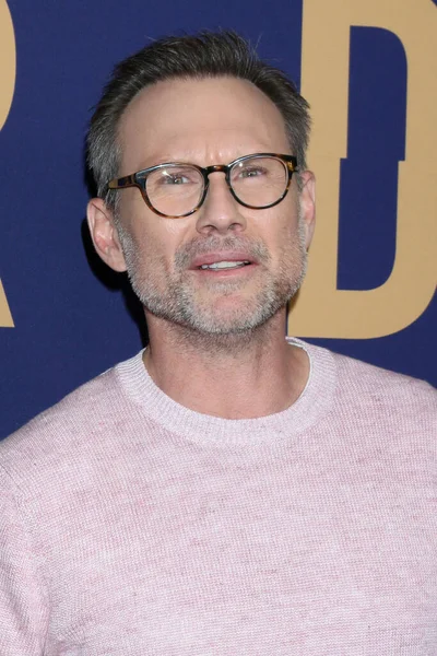 Los Angeles May Christian Slater Nbcu Fyc House Events Death — Stock Photo, Image