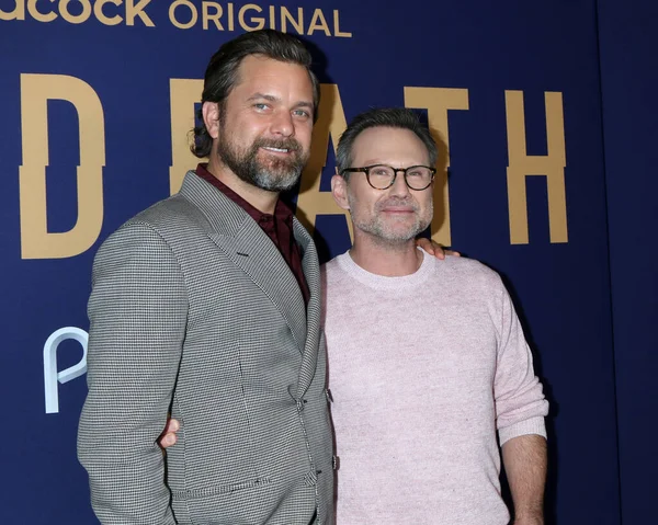 Los Angeles Mai Joshua Jackson Christian Slater Bei Den Nbcu — Stockfoto