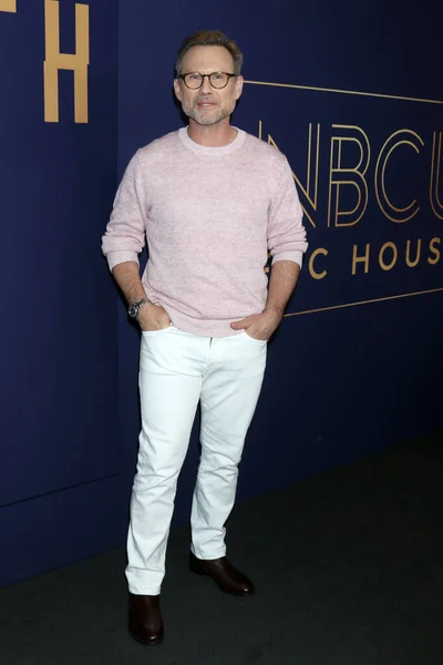 Los Angeles May Christian Slater Nbcu Fyc House Events Death — 스톡 사진