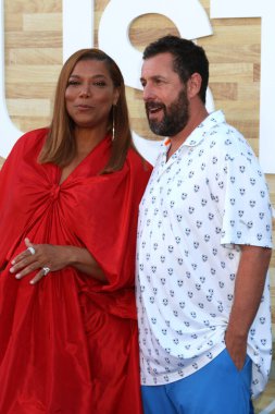 LOS ANGELES - 1 Haziran 2022 'de Westwood, CA' da Hustle Tiyatrosu 'ndaki Hustle Premiere' de Kraliçe Latifah, Adam Sandler
