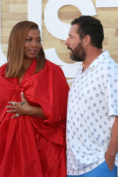 Los Ángeles Jun Queen Latifah Adam Sandler Estreno Hustle Village — Foto de Stock