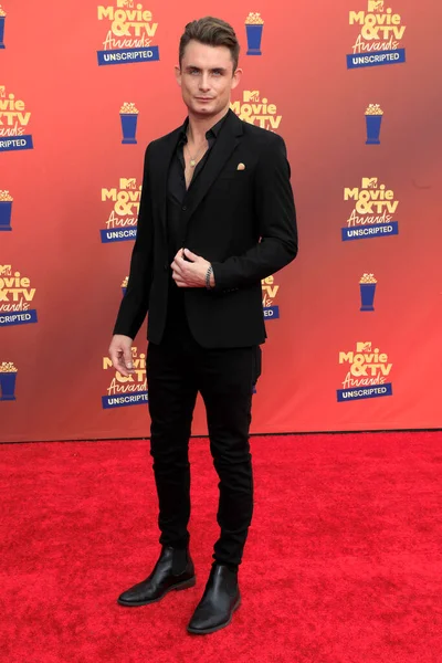 Los Angeles Jun James Kennedy Mtv Film Awards Unscripted Barker — Stockfoto