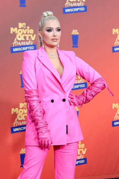 Los Angeles Jun Erika Jayne Mtv Movie Awards Unscripted Barker — Fotografia de Stock