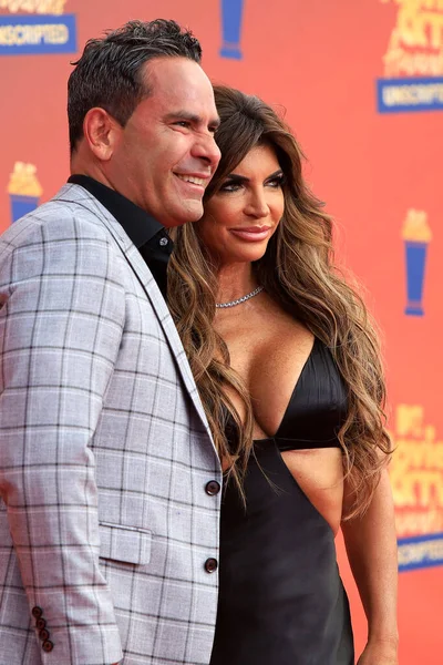 Los Angeles Jun Louie Ruelas Teresa Guidice Mtv Film Awards — Stockfoto