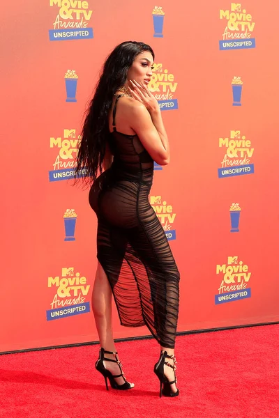 Los Angeles Jun Kerri Colby Mtv Movie Awards Unscripted Barker — Stok Foto