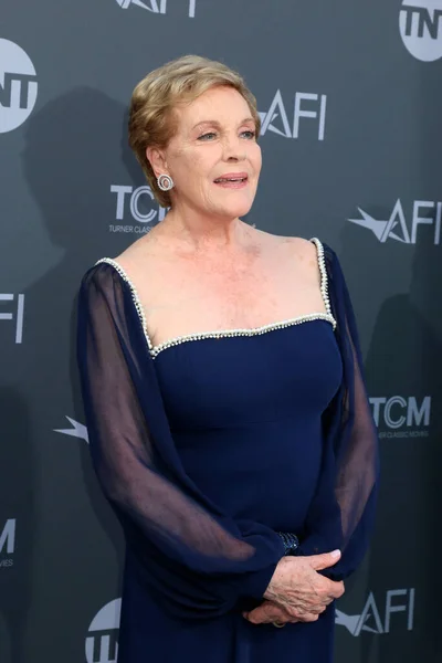 Los Angeles Jun Julie Andrews Afi Életműdíjas Gálán Julie Andrews — Stock Fotó