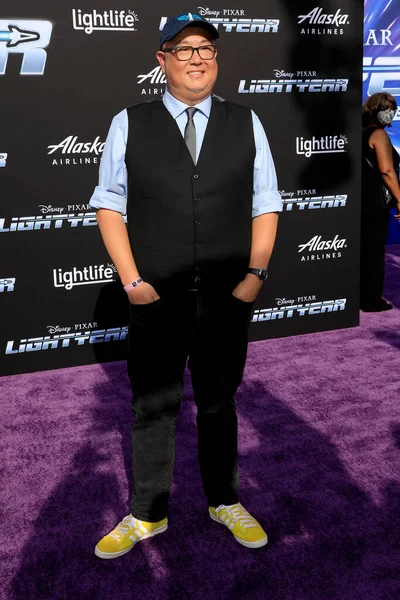 Los Angeles Jun Peter Sohn Lightyear Los Angeles Premiere Capitan — Fotografia de Stock