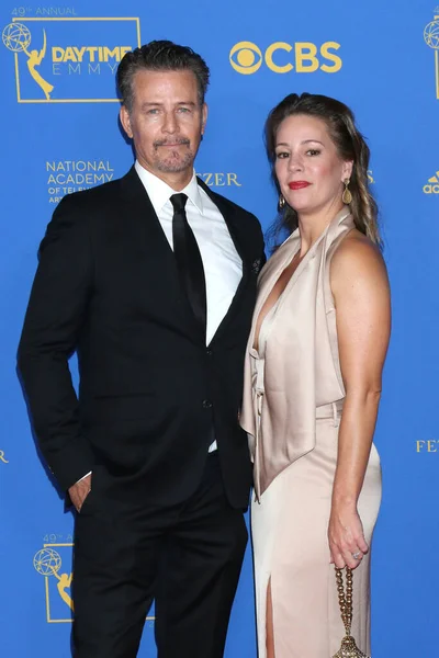 Los Angeles May Ted King Maya King 49Th Daytime Emmys — 스톡 사진