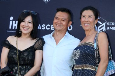 LOS ANGELES - 20 Haziran 2022 'de Vivian Chen, Andy Cheng, Cheng Kai-Chung, Coco Cheng The Killer Los Angeles Premiere' de Westwood, CA