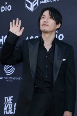 LOS ANGELES - 20 Haziran 2022 'de Westwood, CA' da The Killer Los Angeles Premiere 'de Jang Hyuk