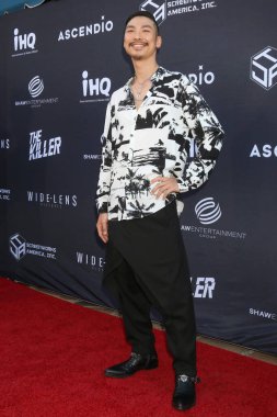 LOS ANGELES - 20 Haziran 2022 'de The Killer Los Angeles Premiere' deki Ian Park Village Theater, Westwood, CA