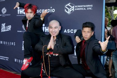 LOS ANGELES - 20 Haziran 2022 'de Westwood, CA' da The Killer Los Angeles Premiere 'de Daniel Mah, Brian Le, Andy Le