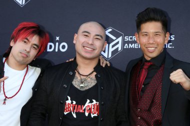 LOS ANGELES - 20 Haziran 2022 'de Westwood, CA' da The Killer Los Angeles Premiere 'de Daniel Mah, Brian Le, Andy Le