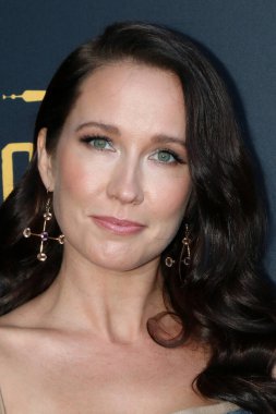 LOS ANGELES - 23 Haziran 2022 'de Los Angeles, Kaliforniya' da bulunan Harmony Gold 'un galasında Anna Camp at Murder at Yellowstone City' de