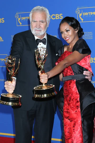 Los Angeles Giugno John Mccook Mishael Morgan 49Th Daytime Emmys — Foto Stock