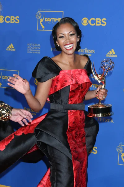 Los Angeles Jun Mishael Morgan Bei Den Daytime Emmys Awards — Stockfoto