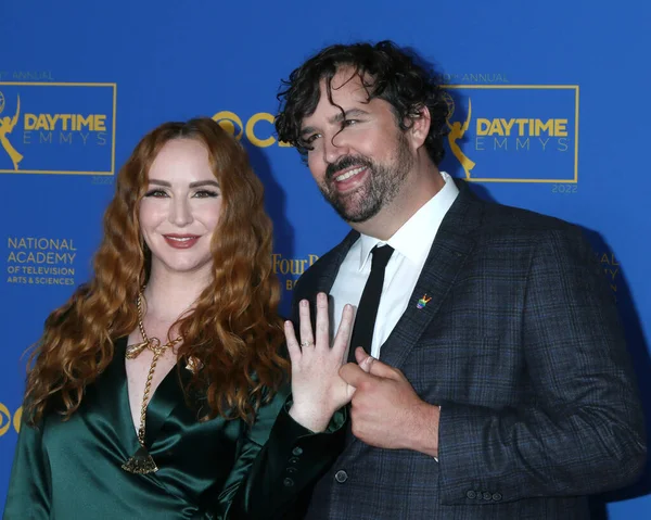 Los Angeles Jun Camryn Grimes Brock Powell 49Th Daytime Emmys — Stock Photo, Image