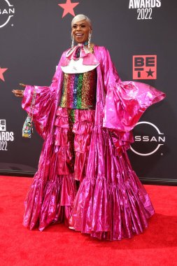 LOS ANGELES - 26 Haziran 2022 BET Ödülleri 'nde Büyük Freedia Microsoft Tiyatrosu' na 26 Haziran 2022 'de geldi.