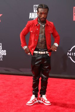 LOS ANGELES - 26 Haziran 2022 'de Microsoft Theater' da verilen 2022 BET Ödüllerinde Lil Uzi Vert, Los Angeles, CA