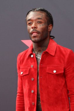 LOS ANGELES - 26 Haziran 2022 'de Microsoft Theater' da verilen 2022 BET Ödüllerinde Lil Uzi Vert, Los Angeles, CA