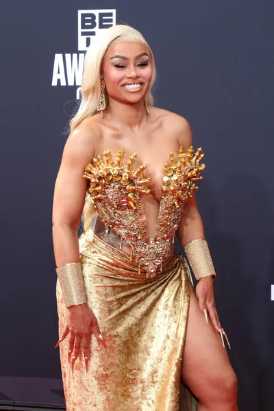 Los Angeles Jun Blac Chyna 2022 Bet Awards Microsoft Theater — стокове фото