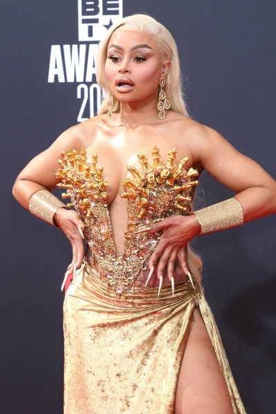 Los Angeles Jun Blac Chyna 2022 Bet Awards Microsoft Theater — 图库照片