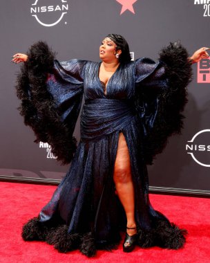 LOS ANGELES - 26 Haziran 2022 BET Ödülleri 'nde Lizzo Microsoft Theater' da 26 Haziran 2022 'de Los Angeles, CA