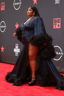 LOS ANGELES - 26 Haziran 2022 BET Ödülleri 'nde Lizzo Microsoft Theater' da 26 Haziran 2022 'de Los Angeles, CA