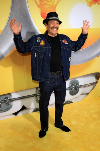 Los Angeles Jun Danny Trejo Minions Rise Gru Premiera Chińskim — Zdjęcie stockowe