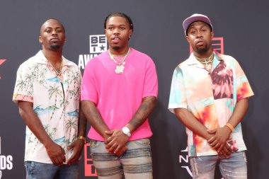 LOS ANGELES - 26 Haziran: Capella Grey, Microsoft Theater 'da 26 Haziran 2022 BET Ödülleri' nde Los Angeles, CA