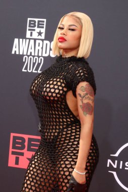 LOS ANGELES - 26 Haziran: 2022 BET Ödülleri 'nde Mellow Rackz Microsoft Theater, Los Angeles, CA