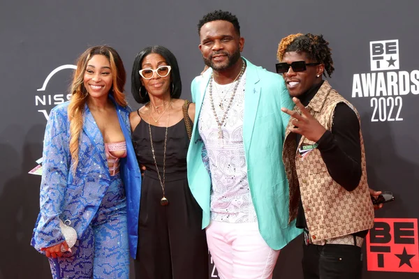 Los Angeles Jun Darius Mccrary Guests 2022 Bet Awards Microsoft —  Fotos de Stock