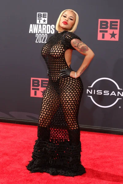 Los Angeles Jun Mellow Rackz 2022 Bet Awards Microsoft Theater — Stock Photo, Image