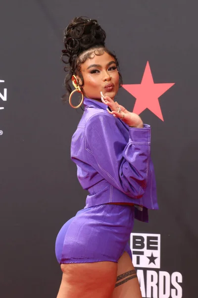 Los Angeles Jun Indien Love Westbrooks 2022 Bet Awards Microsoft — Stockfoto