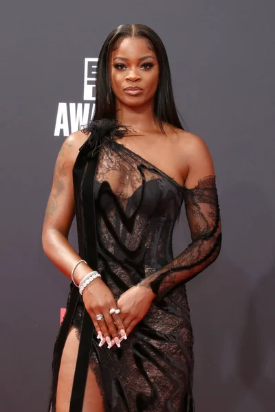 Los Angeles Jun Ari Lennox 2022 Bet Awards Microsoft Theater — Stockfoto