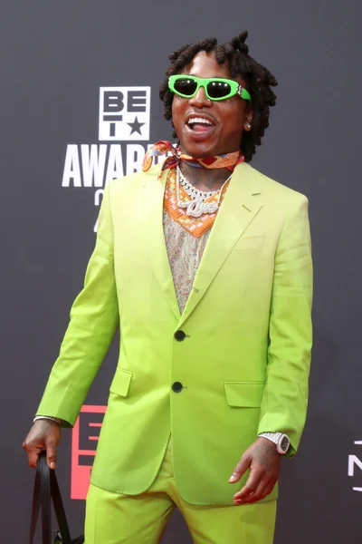 Los Angeles Jun Jacquees 2022 Bet Awards Microsoft Theater June — Stock Photo, Image