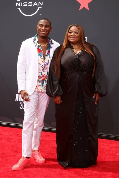 Los Angeles Jun Jordan Cooper Sra Pat Bet Awards 2022 — Fotografia de Stock