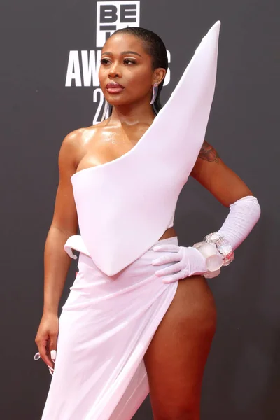 Los Angeles Jun Jayda Cheaves 2022 Bet Awards Microsoft Theater — Stockfoto