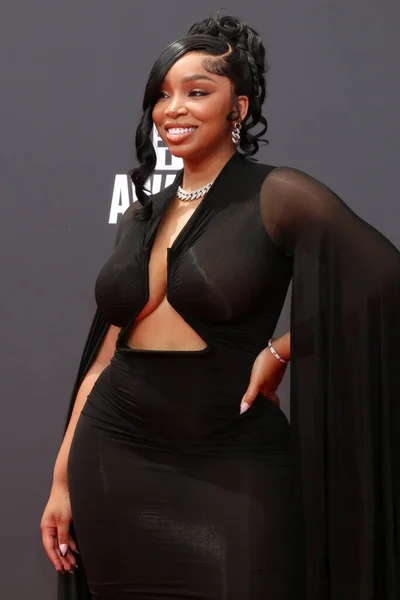 Los Angeles Jun Lightskinkeisha 2022 Bet Awards Microsoft Theater June — Stockfoto