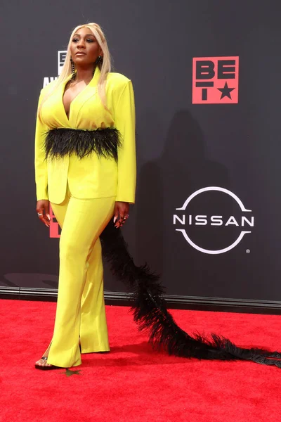 LOS ANGELES - 26 Haziran: Mignon Microsoft Theater 2022 BET Ödülleri 'nde 26 Haziran 2022' de Los Angeles, CA