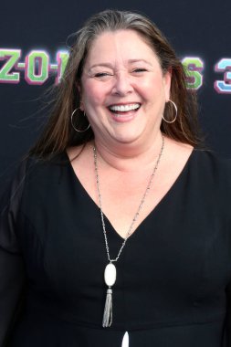 LOS ANGELES - 9 Temmuz 2022 'de Santa Monica, CA' da, Barker Hanger 'daki Zombi 3 Premiere gösteriminde Camryn Manheim