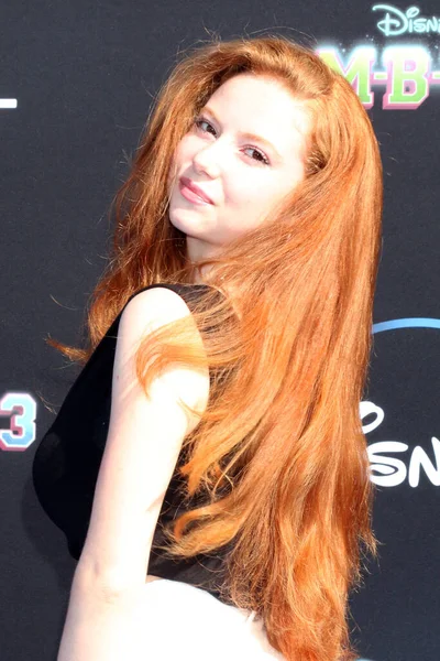 Los Angeles Jul Francesca Capaldi Zombies Première Projection Barker Hanger — Photo